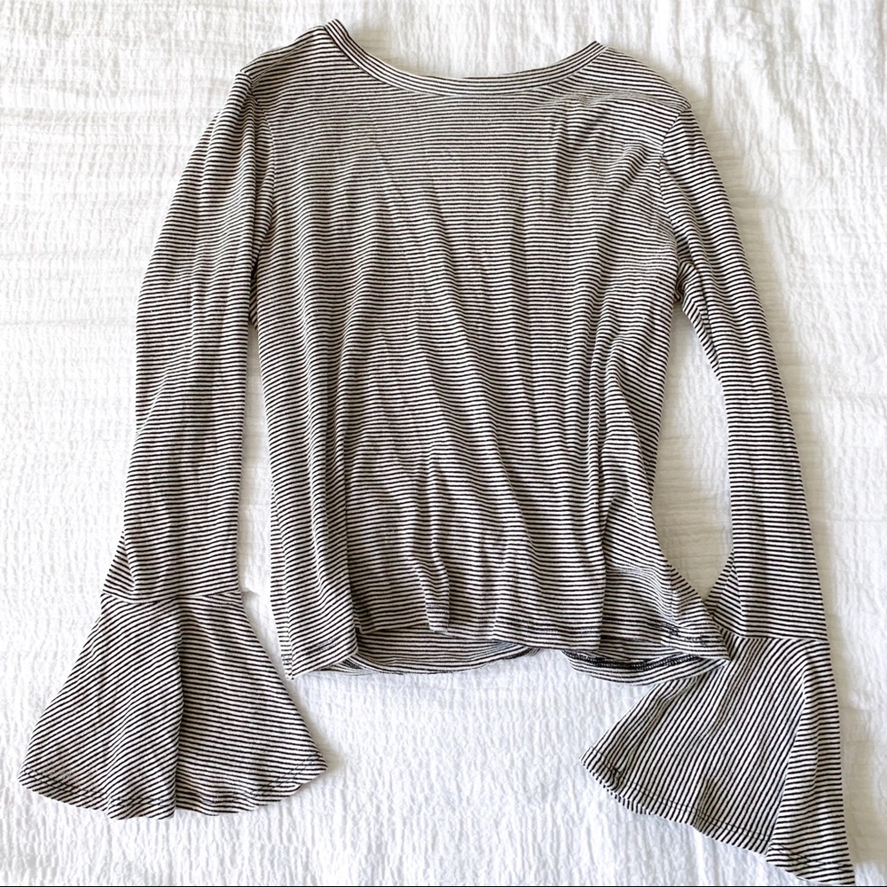 Striped Long Sleeve Top